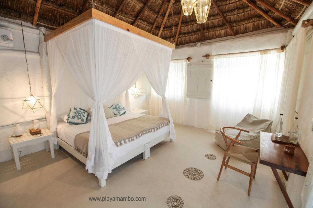 ホテルPlaya Mambo Eco Cabanas トゥルム エクステリア 写真