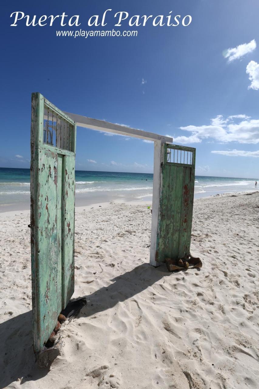 ホテルPlaya Mambo Eco Cabanas トゥルム エクステリア 写真