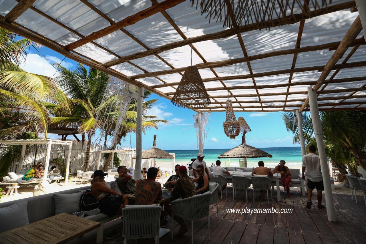 ホテルPlaya Mambo Eco Cabanas トゥルム エクステリア 写真
